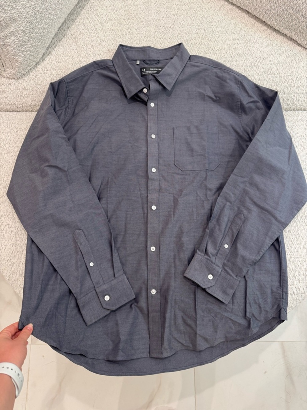 Under Armour Men's Button Down Long Sleeve Shirt